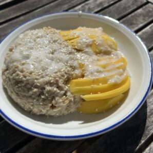 Mango Sticky Porridge
