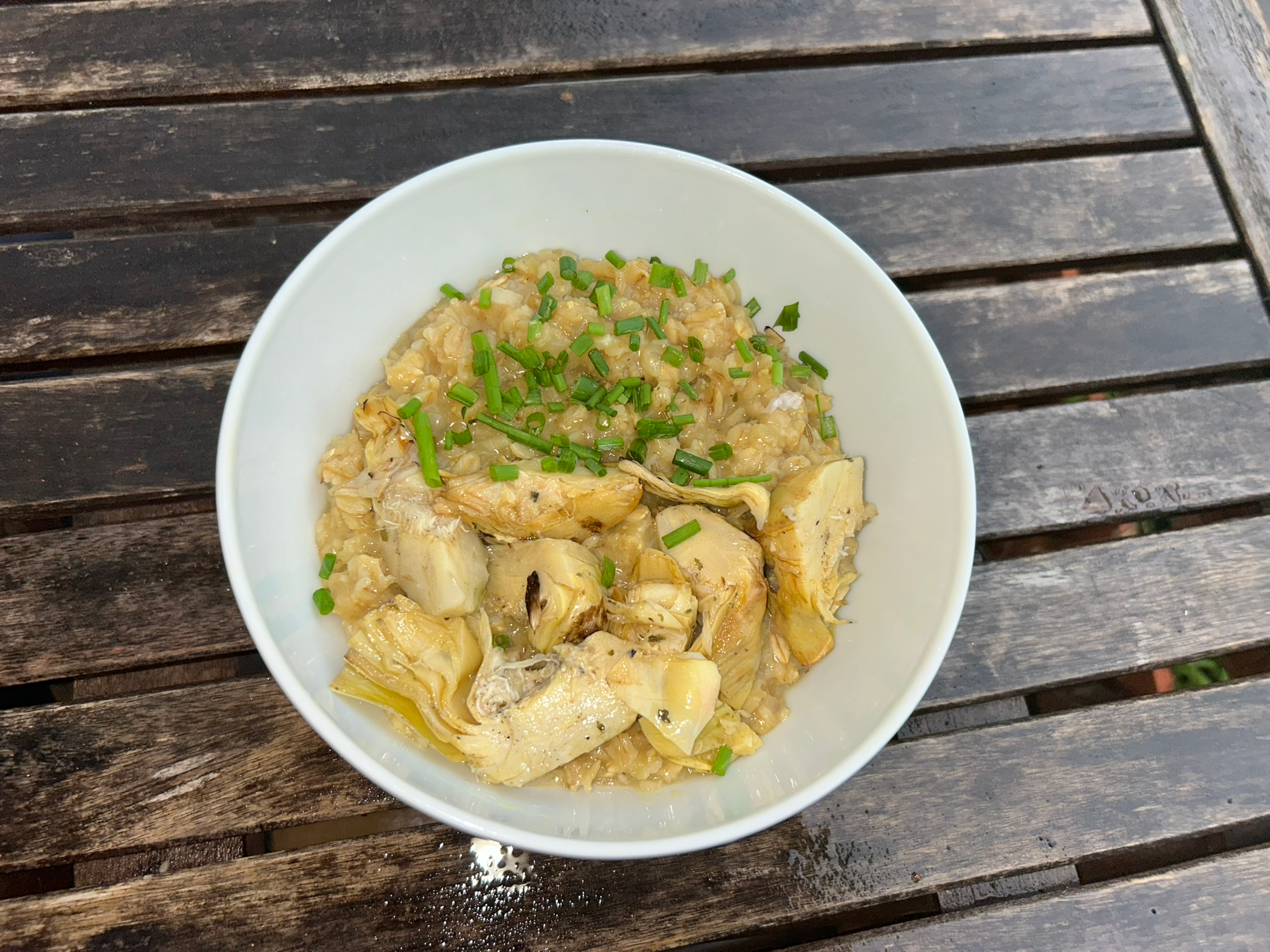 Mehr über den Artikel erfahren Artichoke-Lemon Porridge