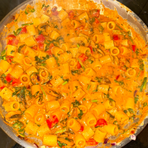 Cajun Mushroom Pasta