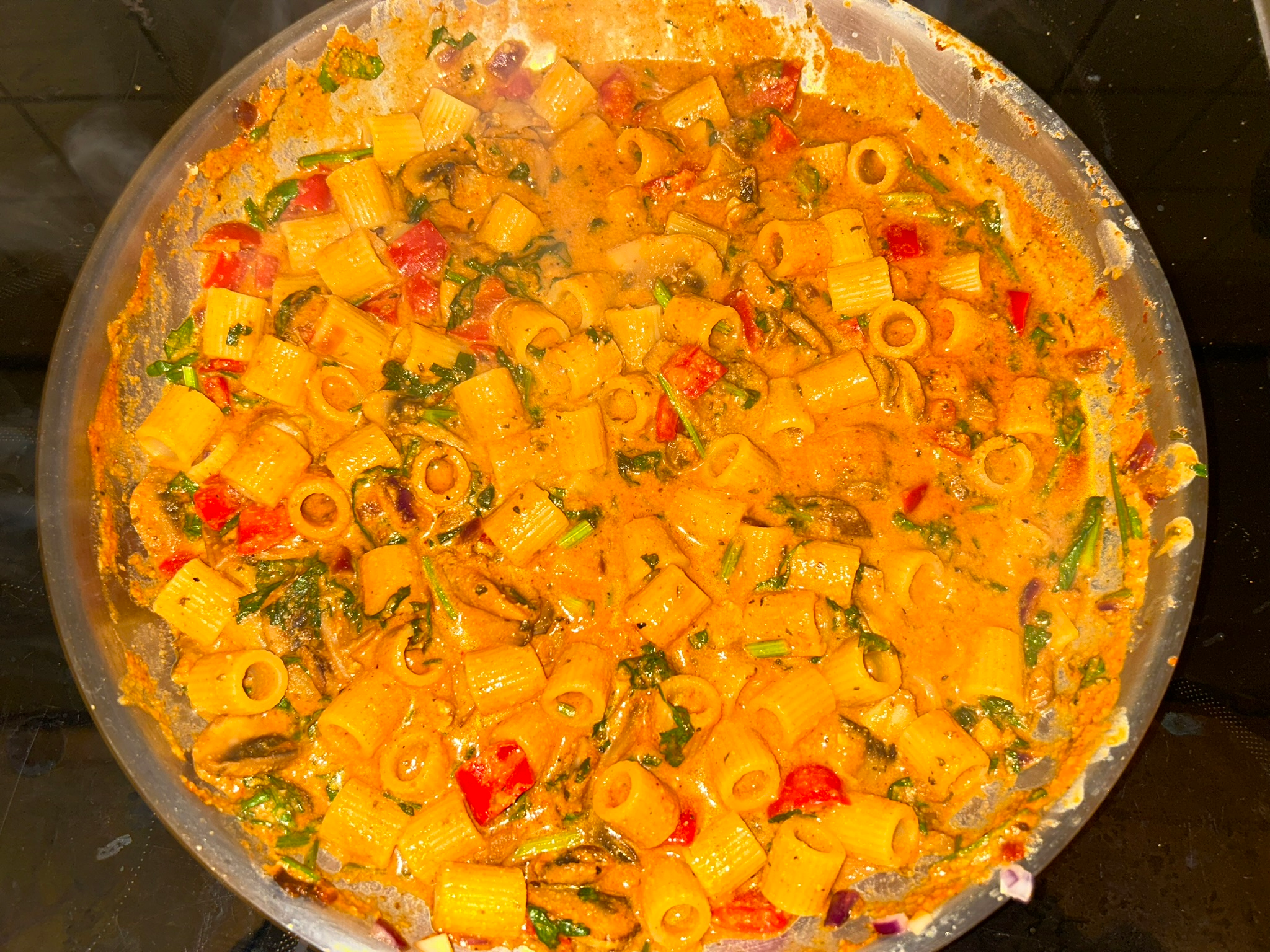 Mehr über den Artikel erfahren Cajun Mushroom Pasta